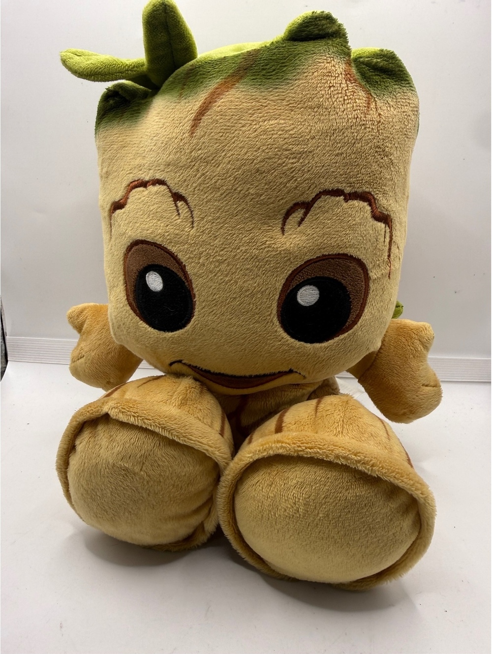 Disney Parks Marvel Guardians of the Galaxy Baby Groot Big Feet 10" Plush